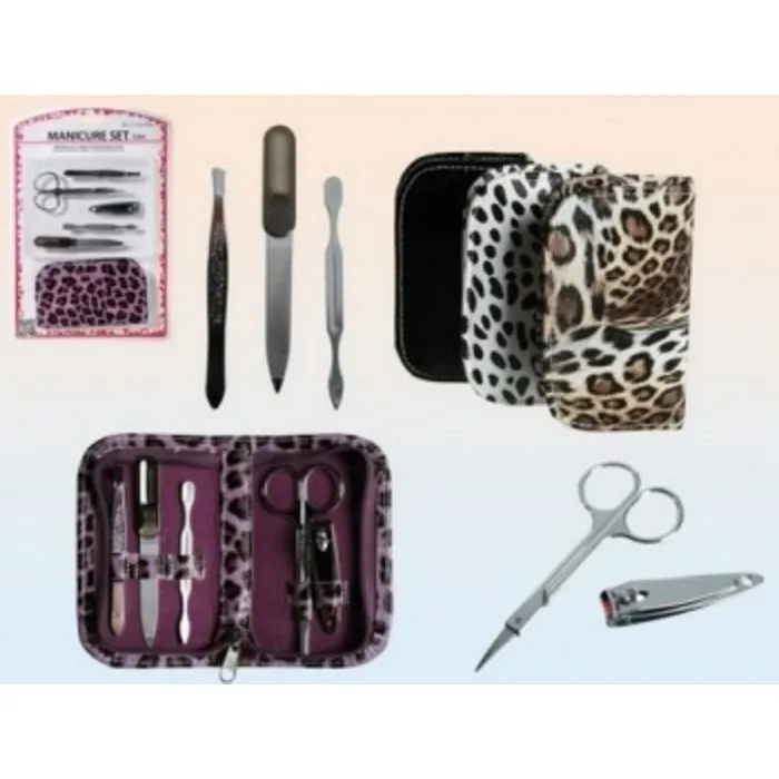 Manicure Set 5 Delig met Print - Compact & Handig