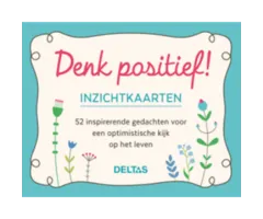Denk positief inzichtkaarten
