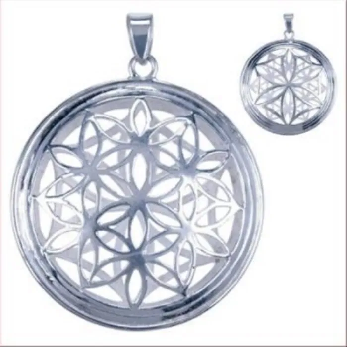 Flower of life hanger tweezijdig