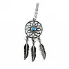 Halsketting dromenvanger metaal met kaartje