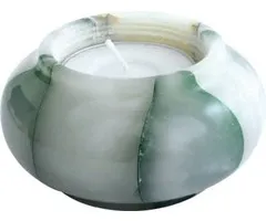 Tiffany theelichthouder groen