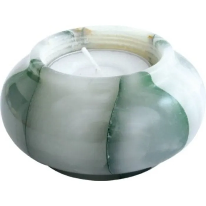 Tiffany theelichthouder groen