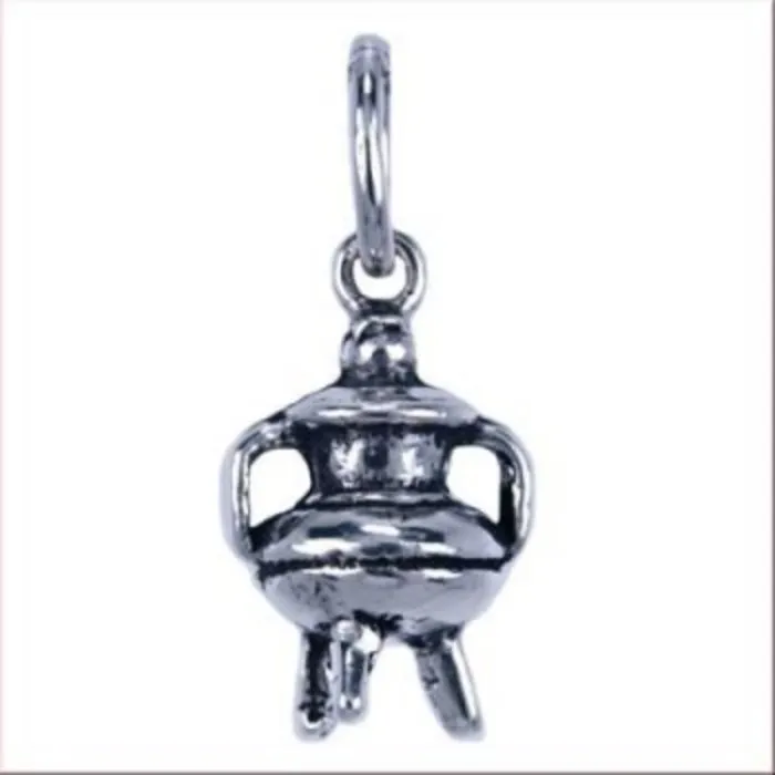 Zilver hanger heksen ketel