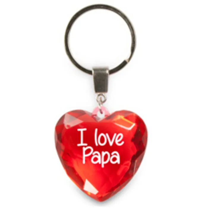 Sleutelhanger I love Papa