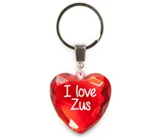Sleutelhanger i love zus