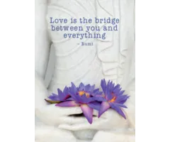 Ansichtkaart Love is the bridge