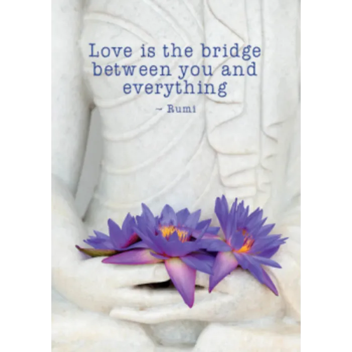 Ansichtkaart Love is the bridge