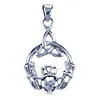 Claddagh hanger zilver