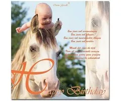 Wenskaart Happy Birthday