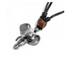 Ketting met Olifant hoofd met kaartje