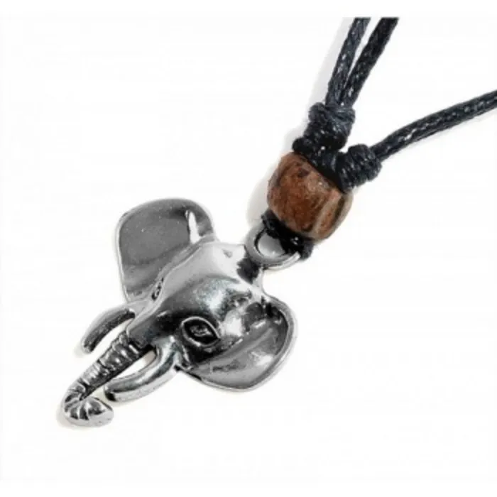 Ketting met Olifant hoofd met kaartje