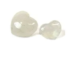 Hart 3 cm bergkristal