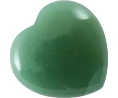 Hart 3 cm groene Aventurijn