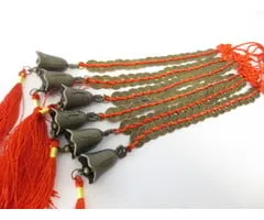 Hanger geluksmunten met bel