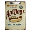 Vintage Klembord Hotdogs