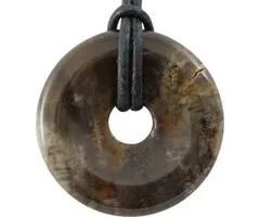 Donut versteend hout 3 cm