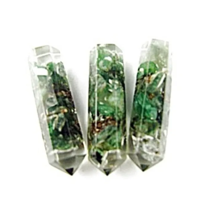 Orgone puntje groene Jade