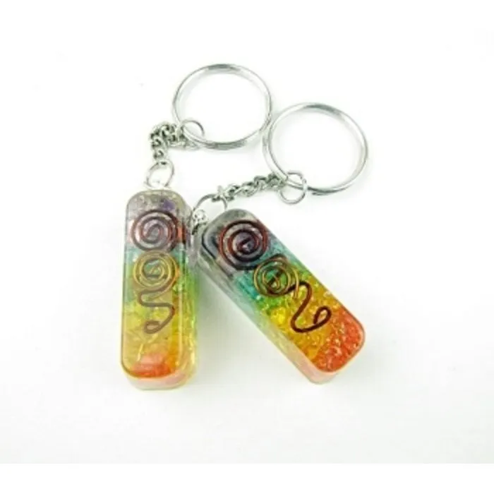 Orgone chakra sleutelhanger
