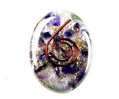 Cabochon orgone Amethist