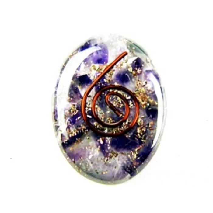 Cabochon orgone Amethist