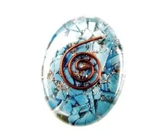 Cabochon orgone Turkoois