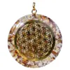 Orgon hanger Flower of life citrien