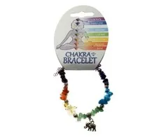 Chakra splitarmband met olifant