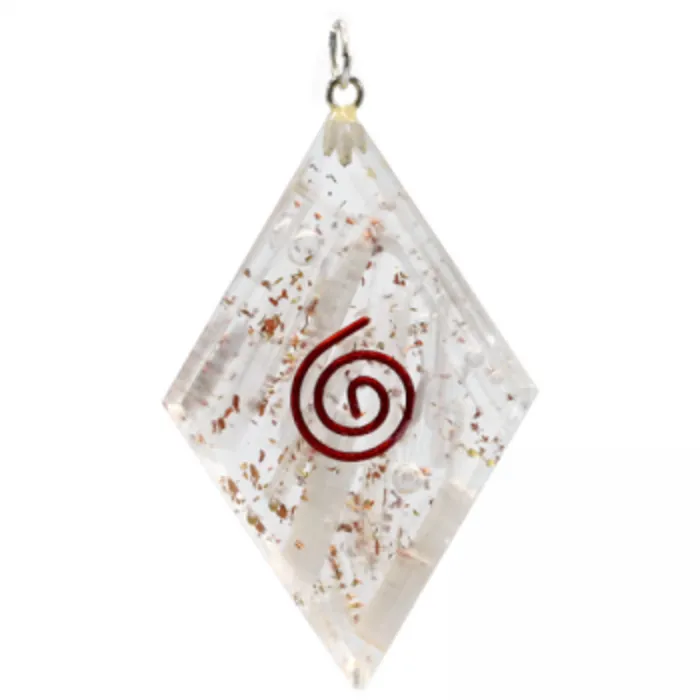 Orgon hanger seleniet diamantvormig