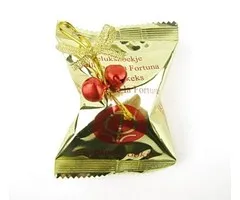 Gelukskoekje met kersthanger bel 10 stuks