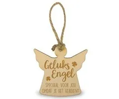 Houten engel - Speciaal voor jou omdat je het verdient