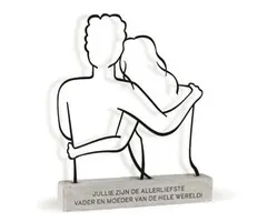 Vader en moeder art deco