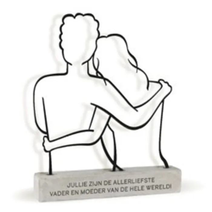 Vader en moeder art deco