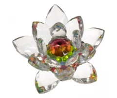 Lotusbloem 9 cm van kristal