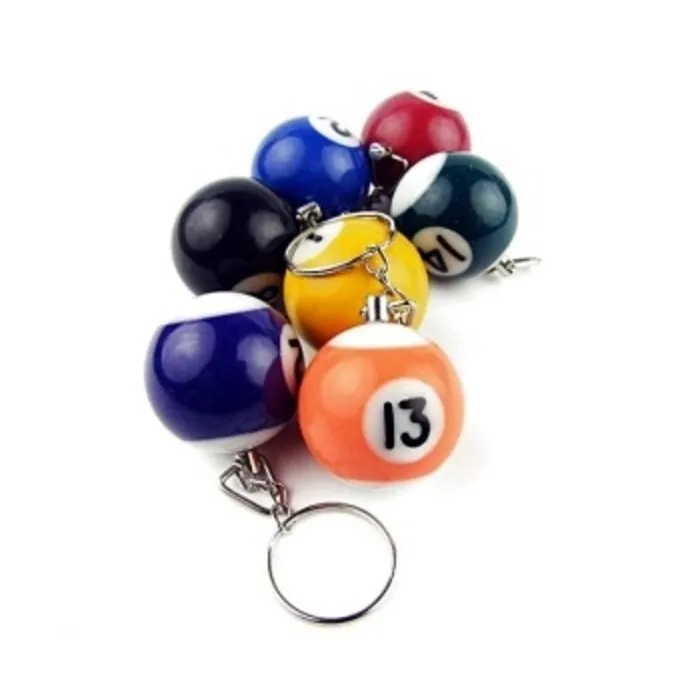 Sleutelhanger biljartbal