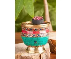 Wierookbrander messing