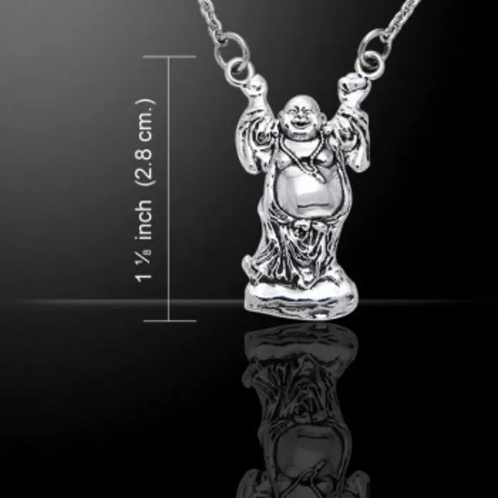 Boeddha halsketting - 925 sterling zilver
