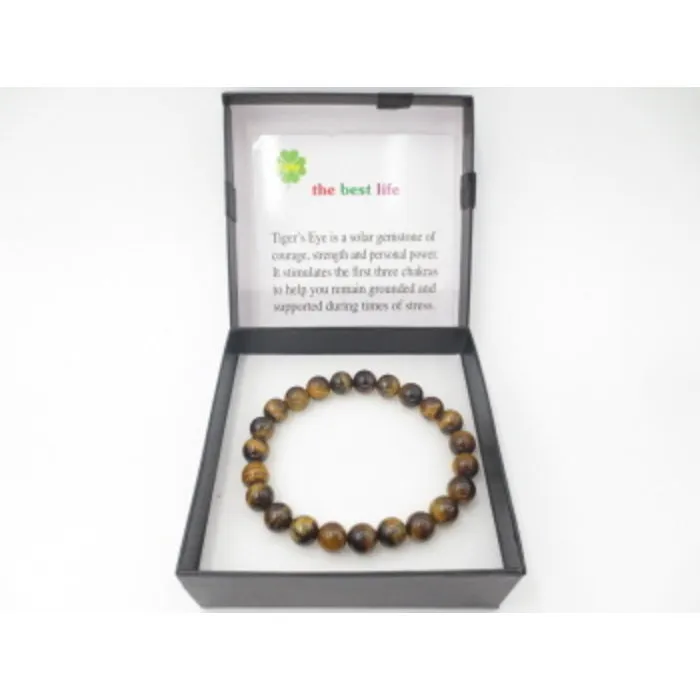 Armband Tijgeroog 8 mm