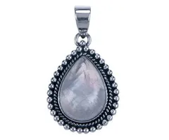 Zilver hanger maansteen