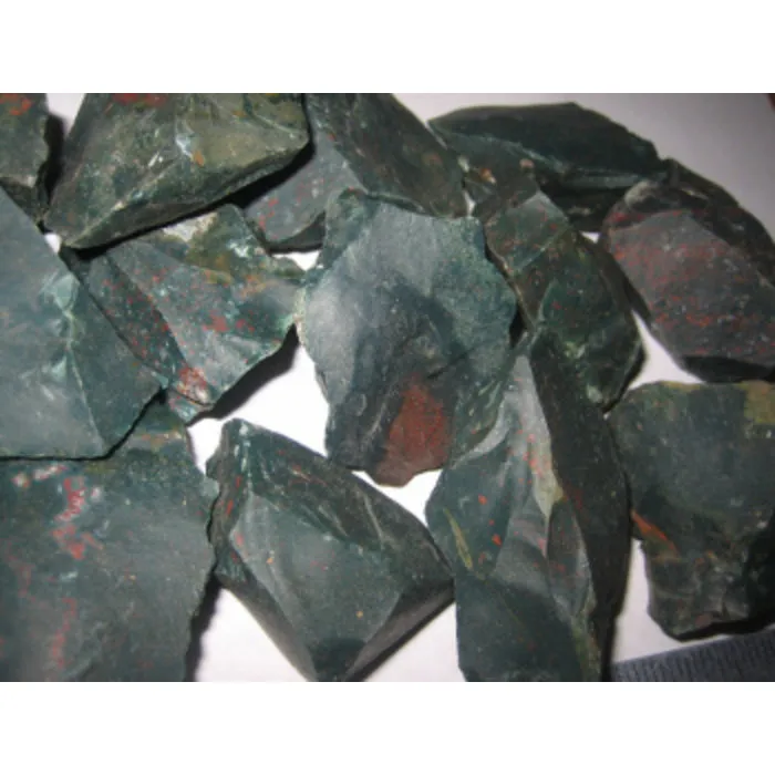 Heliotroop ruw (bloedsteen)