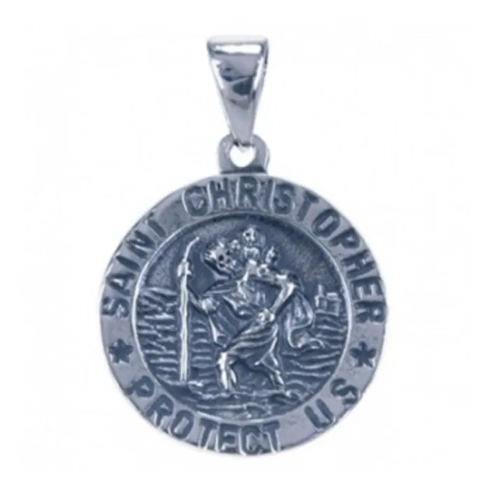 Zilver hanger heilige Christoffel