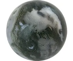 Edelsteen bol Mosagaat 3 cm