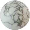 Edelsteen bol Howliet 4 cm