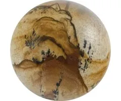 Edelsteen bol landschap jaspis 4 cm