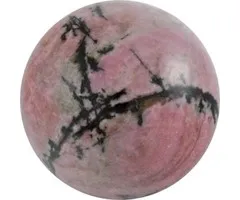 Edelsteen bol Rhodoniet 4 cm