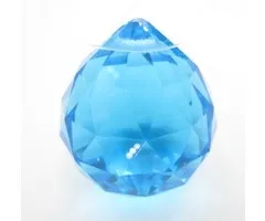 Regenboog bol oceaan blauw 4 cm