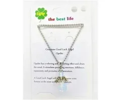 Engel met collier Opaliet