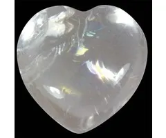 Hart bergkristal klein 1,5cm