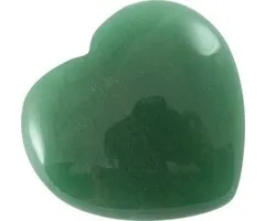 Hart Aventurijn groen klein 1,5 cm