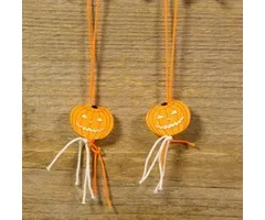 Gelukshanger pompoen 10 stuks