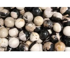 Edelsteen bol versteend hout 3 cm